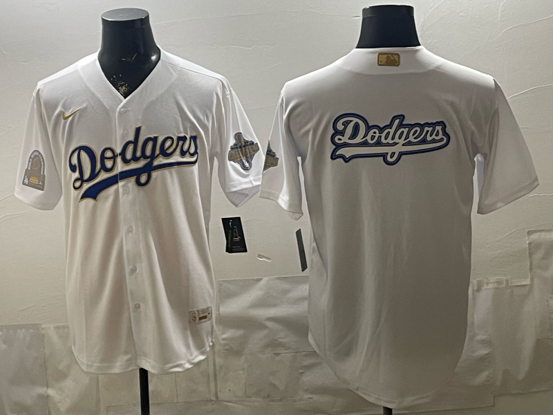 Men Los Angeles Dodgers blank white Game 2026 Nike MLB Jersey 04080012